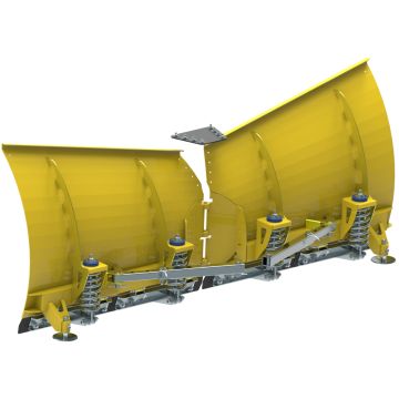 Lumesaha tera V-Plow G2 1800 1800 mm, töölaius 1530 mm, 1560 mm, kõrgus 600mm, 455mm